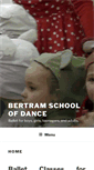 Mobile Screenshot of bertramschoolofdance.co.uk